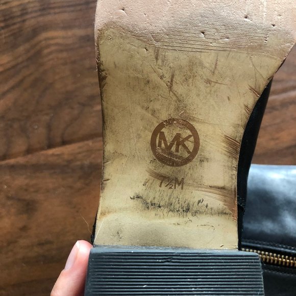 Micheal Kors Stockard Two-Tone riding boot - Picture 6 of 6